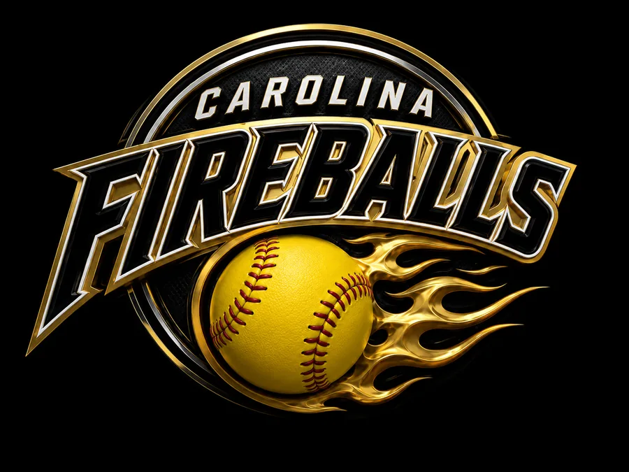 Carolina Fireballs Softball logo